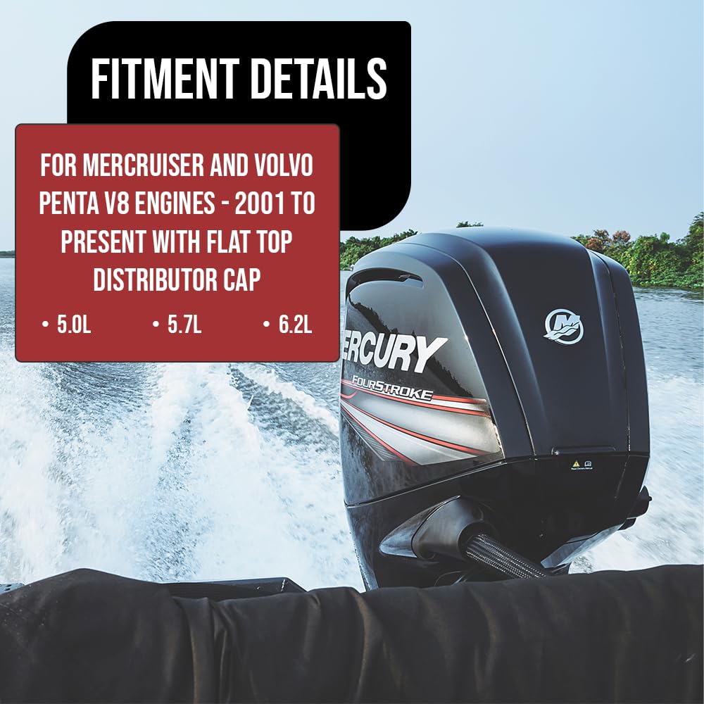 Amazon | V8ディストリビューターキャップとローターキット Mercruiser